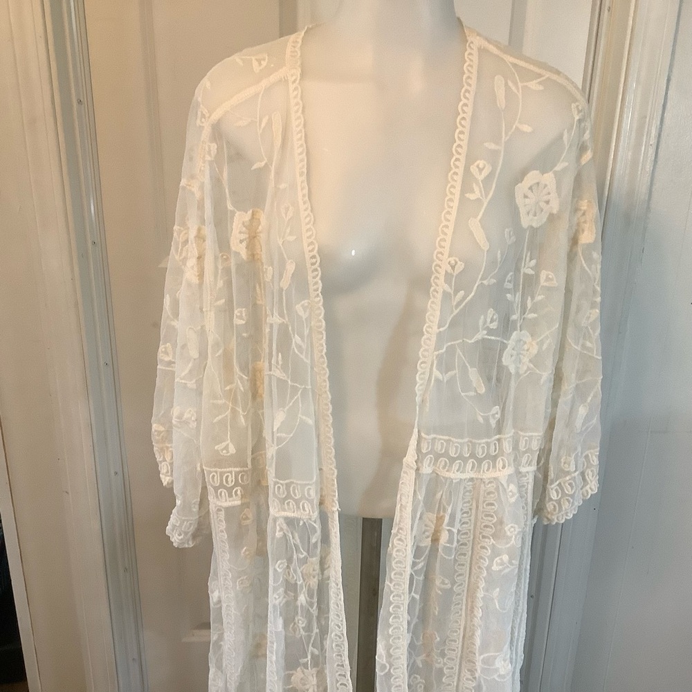 Aye shadow cárdigan size 2X NWT